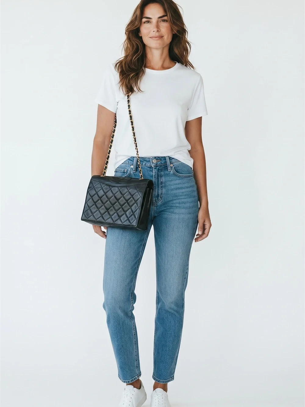 Vintage Chanel Classic Flap Shoulder Bag 1st Series